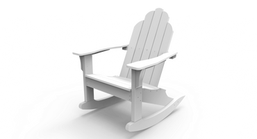 Seaside Casual Adirondack Classic Rocker - 011