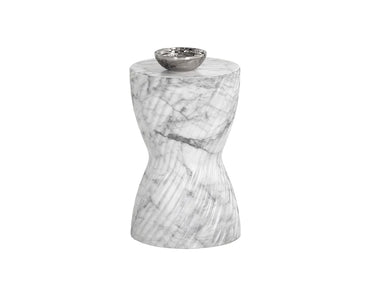 SUNPAN Cara End Table - Marble Look