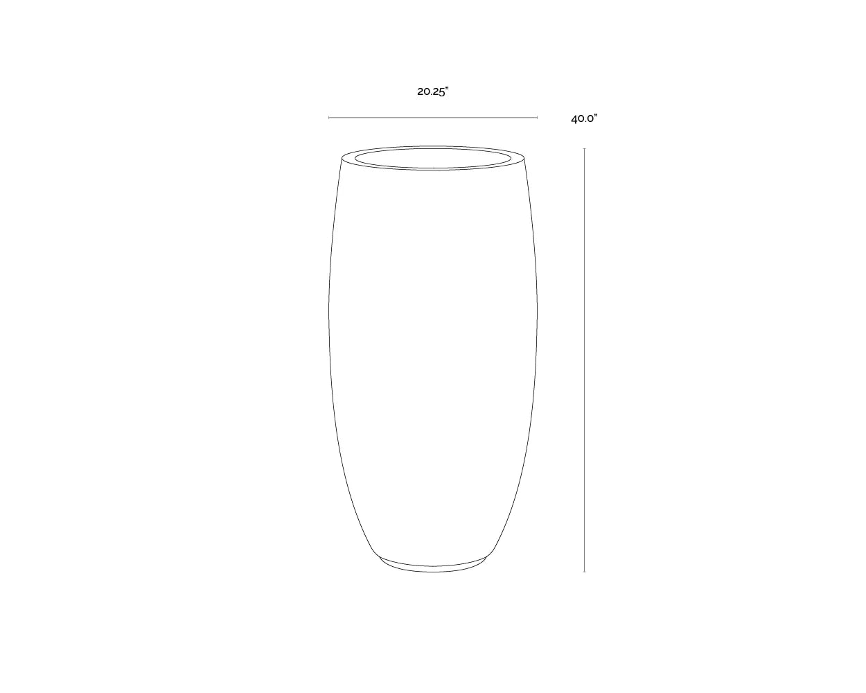 SUNPAN Aster Planter – Tall