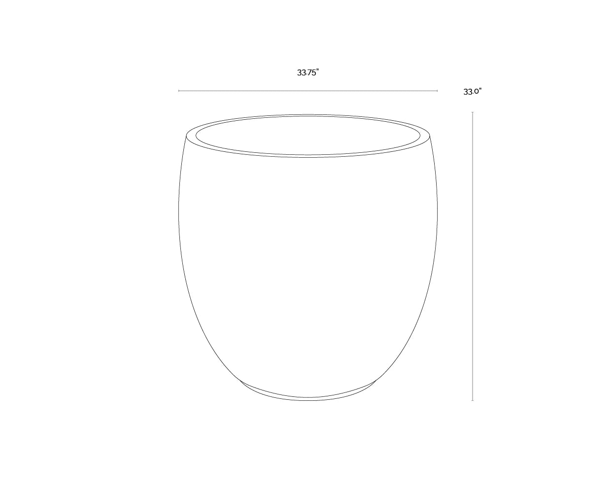 SUNPAN Aster Planter - Large – Round