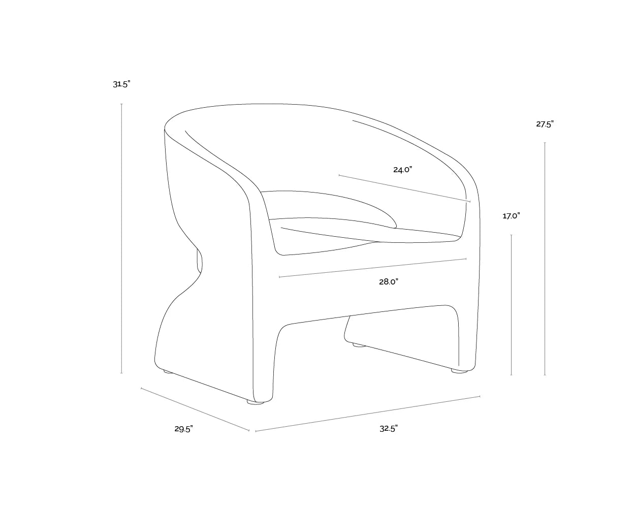 SUNPAN Cura Lounge Chair