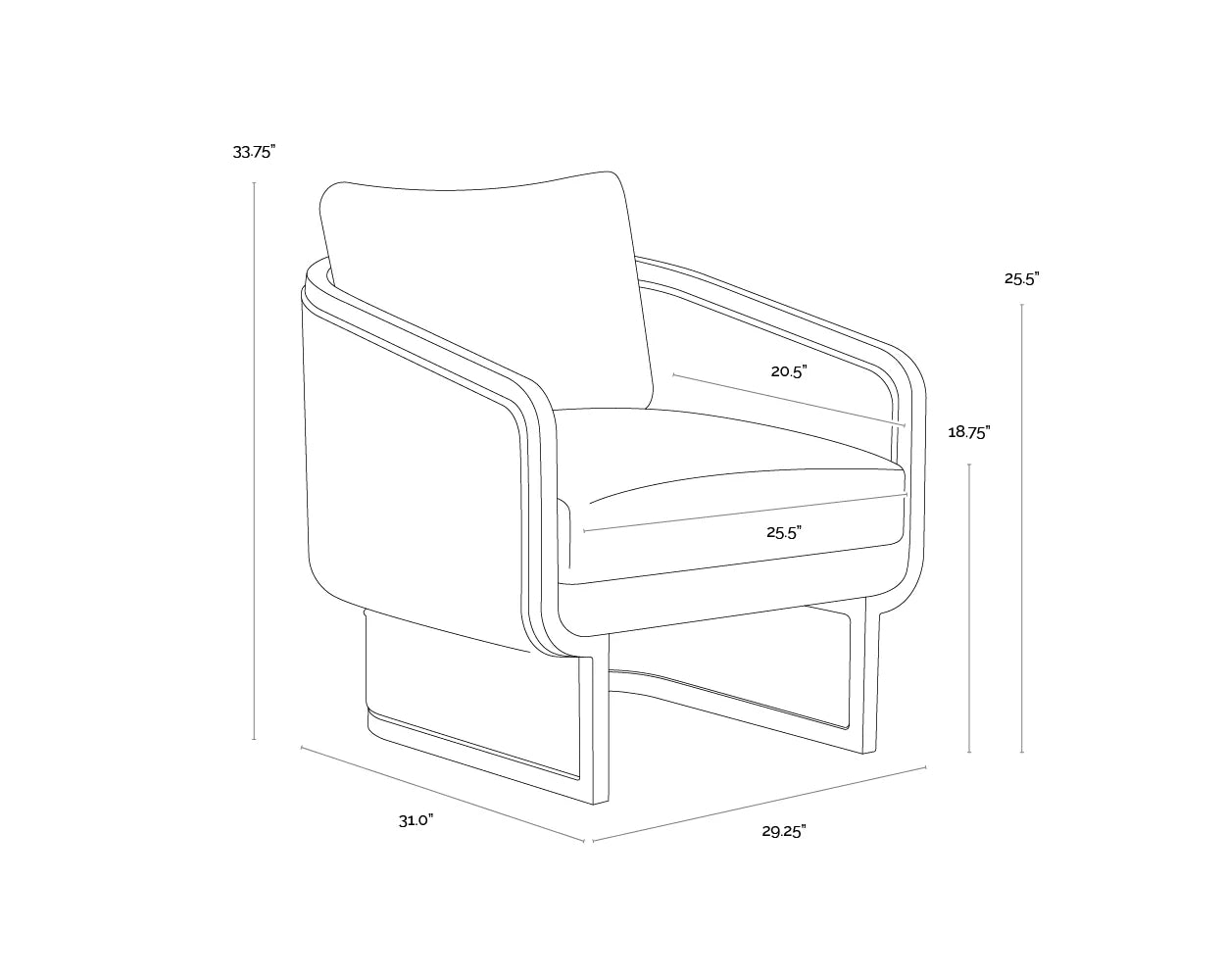 SUNPAN Olbia Lounge Chair