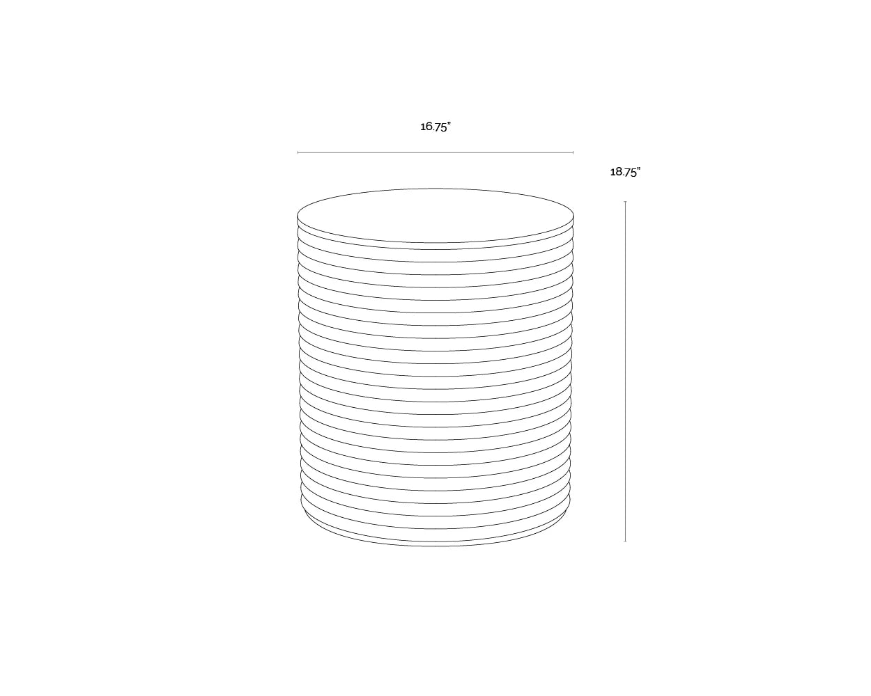 SUNPAN Riva Stool
