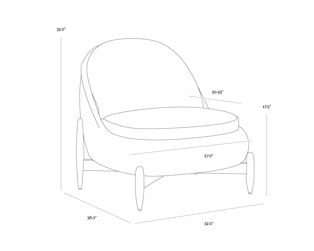 SUNPAN Carilo Lounge Chair