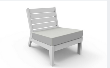 Seaside Casual DEX Modular Lounge Chair - 140
