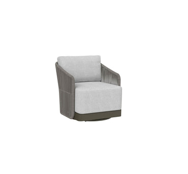 SUNPAN Allariz Swivel Armchair – Warm Grey