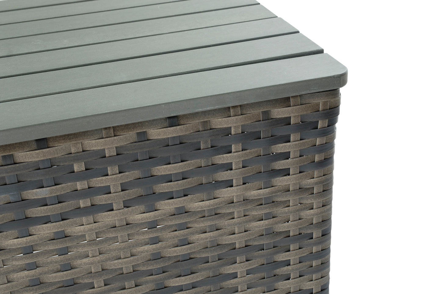 Alfresco Home Baily All Weather Wicker 4 Piece Love Seat Set with Sunbelievable Cushions - 353-1702