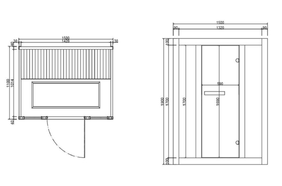 Cal Saunas Solara 3 – 3 Person Infrared Sauna