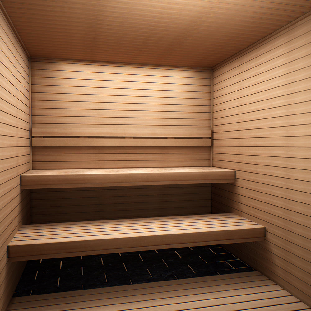 Hotass Saunas ST67-D1 Sauna Wood Package 6x7