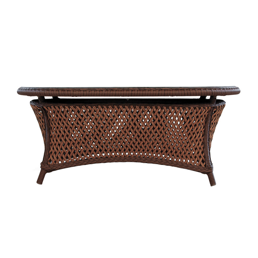 Lloyd Flanders Grand Traverse 43" Oval Cocktail Table - 71952