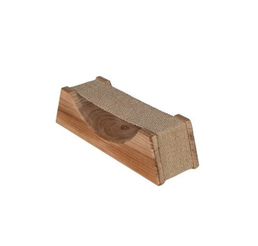 SaunaLife SaunaGear Wooden Sauna Headrest w/ Cloth Neck Support