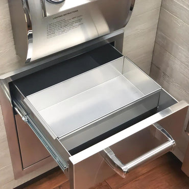 Fire Magic Premium Flush 14" Single Access Drawer With Soft Close- 53801SC
