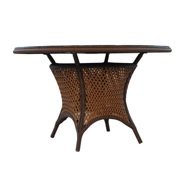 Lloyd Flanders Grand Traverse 48" Round Umbrella Dining Table - 71048