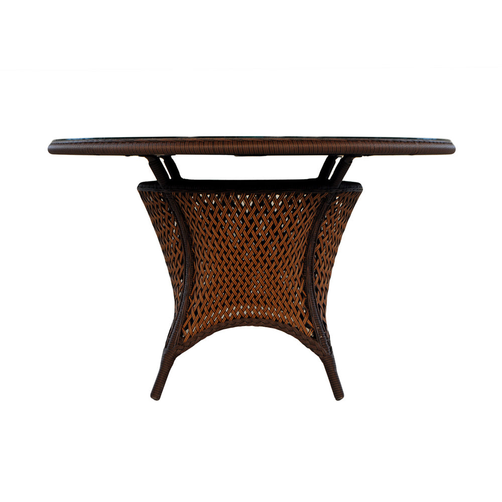 Lloyd Flanders Grand Traverse 48" Round Umbrella Dining Table - 71048