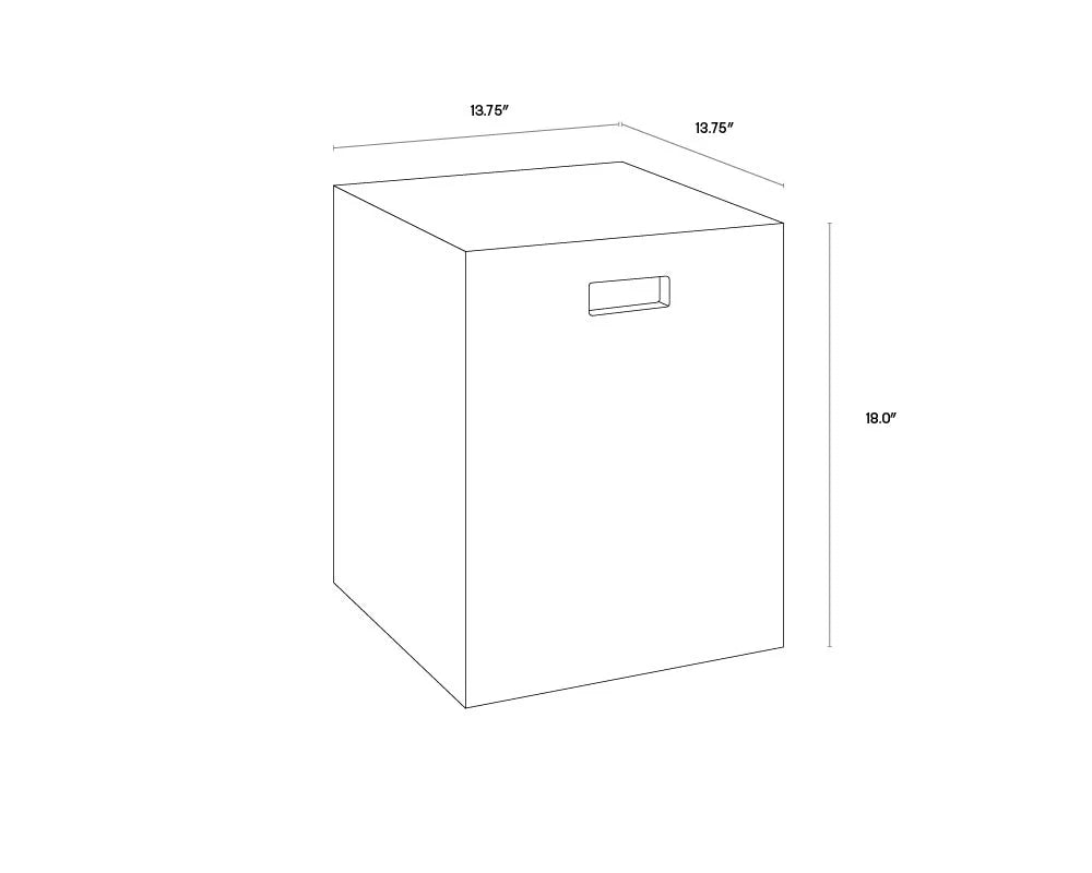 SUNPAN Castor End Table
