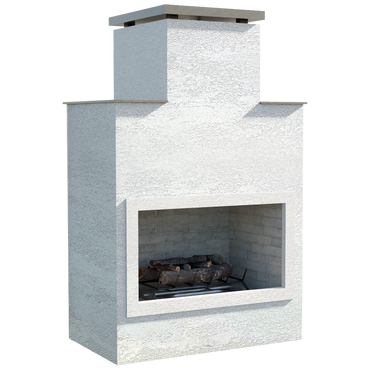 Cal Flame Indio - Contemporary Outdoor Gas Fireplace