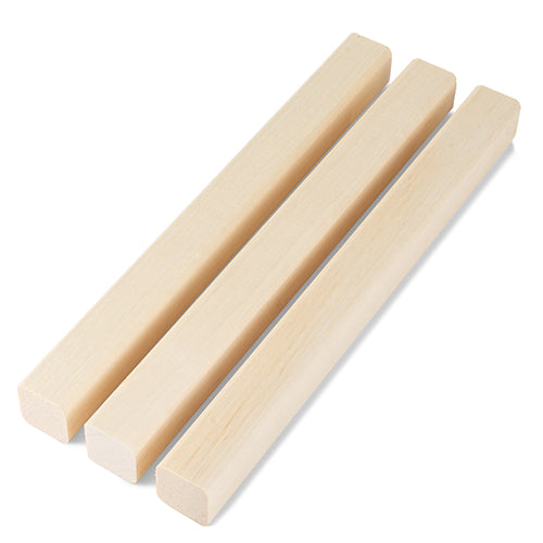 PROSAUNAS Aspen Sauna Trim Moulding 2" x 2" (28mm x 28mm) Smooth 4-Side Eased Edges SHP