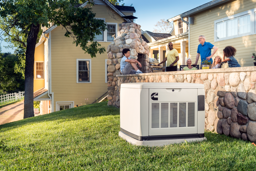Cummins QuietConnect 17kW Air-Cooled Extreme Weather Home Generator (RS17AE) - A071Z401