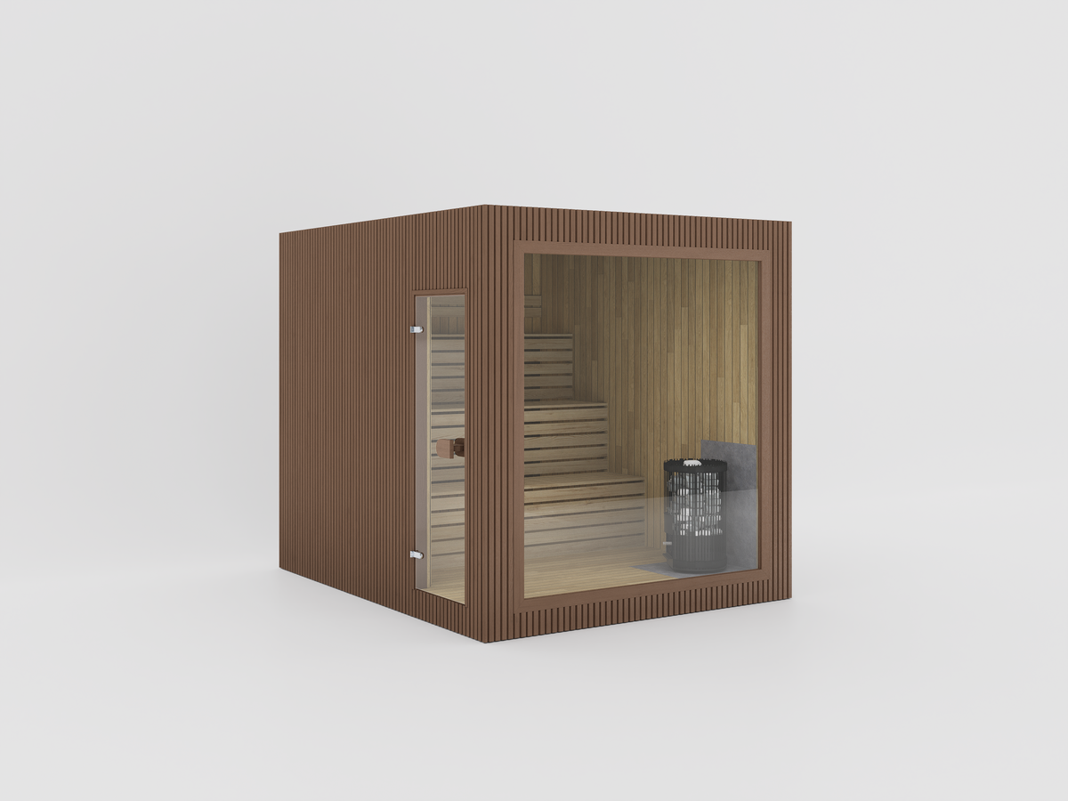 Celsium Jonas Grand Outdoor Sauna – PIR Insulated