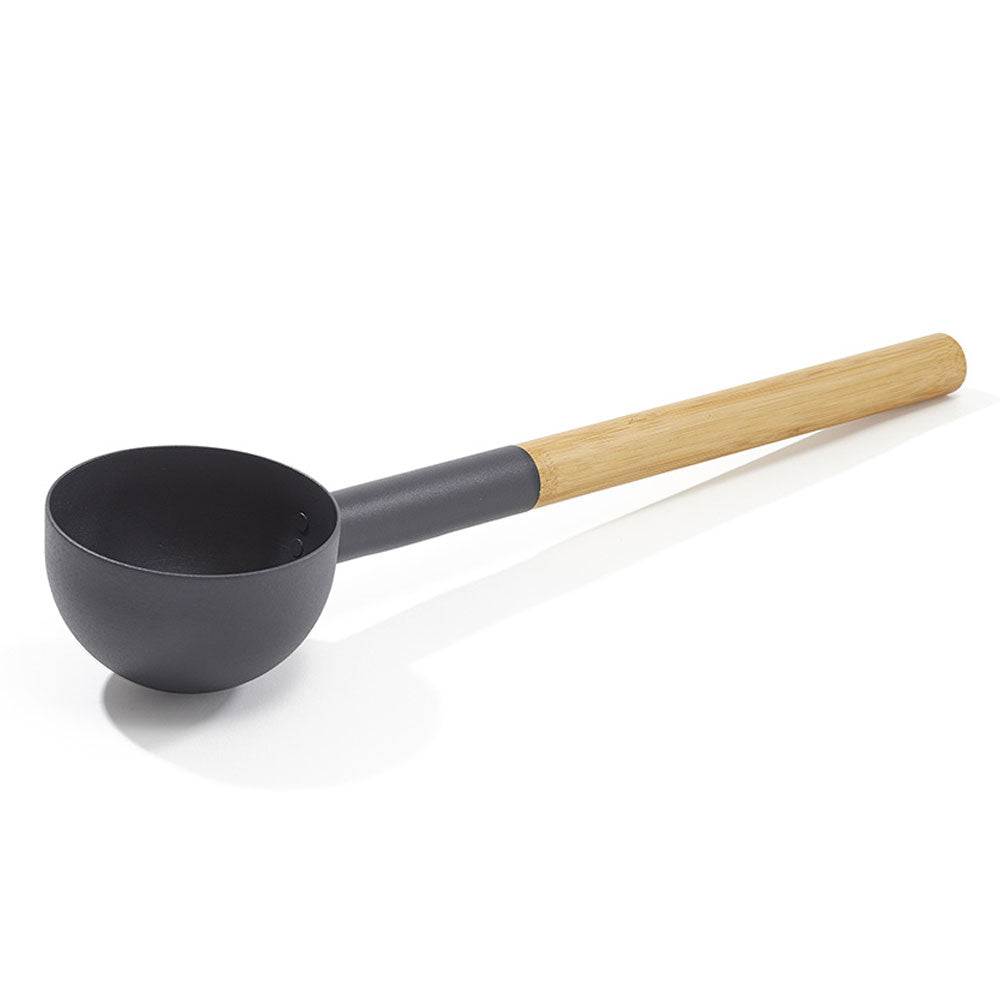 KOLO LADLE,ALUM,BAMBOO,BLACK-29004