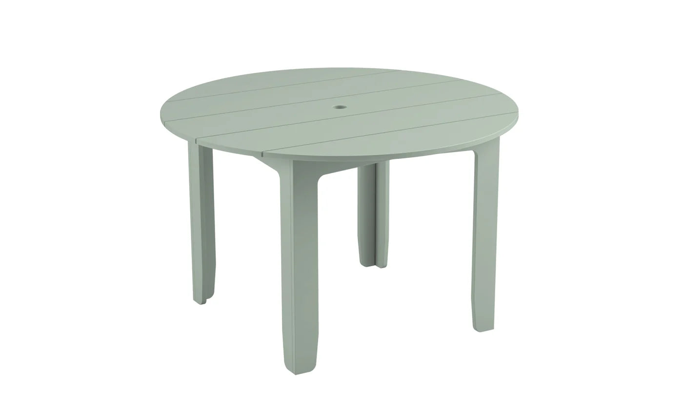 Ledge Lounger Mainstay 48" Round Dining Table (Seats 4 People / Available in 8 Resin Colors) - LL-MS-DT-48RD-RD