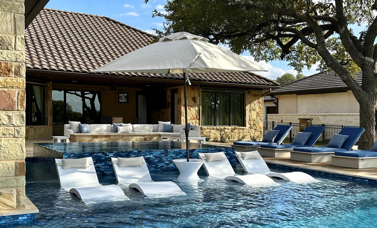 Ledge Lounger Essential Umbrella 7.5' Square Crank Auto Tilt