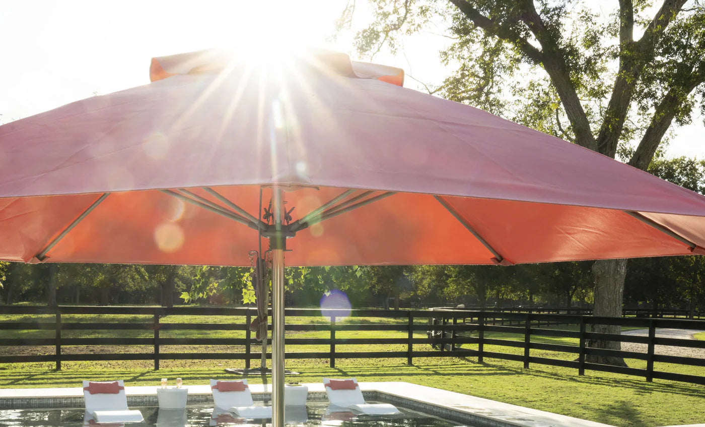 Ledge Lounger Essential Umbrella 11′ Octagon Pulley