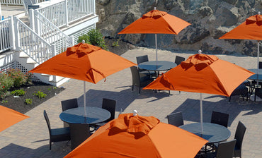 Ledge Lounger Essential Umbrella 6.5′ Square Crank Auto Tilt