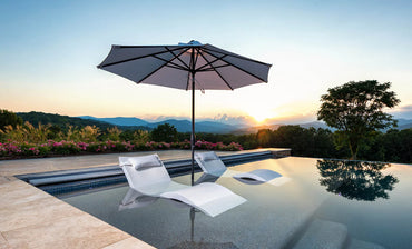 Ledge Lounger Essential Umbrella 11′ Octagon Pulley