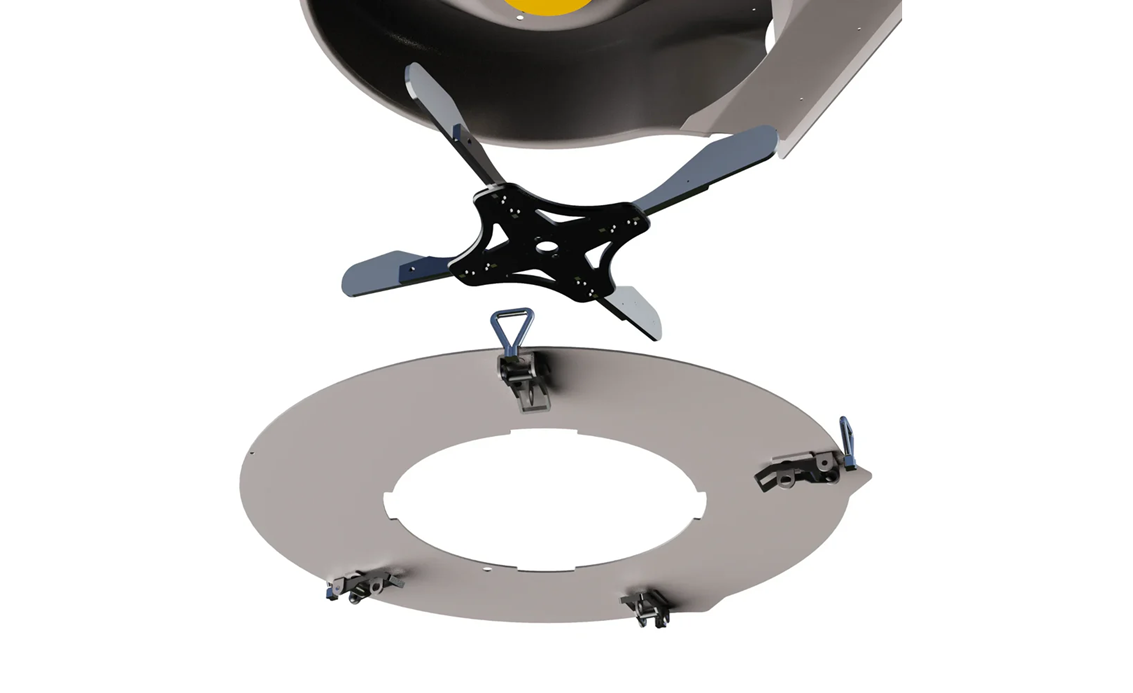 Mowrator Strong Suction Vacuum Kit | Fan Blade+Airflow Deflector Plate