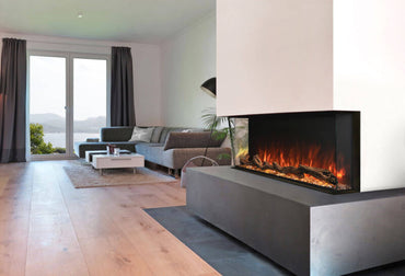 Modern Flames Landscape Pro Multi 56 Floating Mantel Set – Ready-to-Finish, Wall-Mounted – WMC-56LPM-RTF