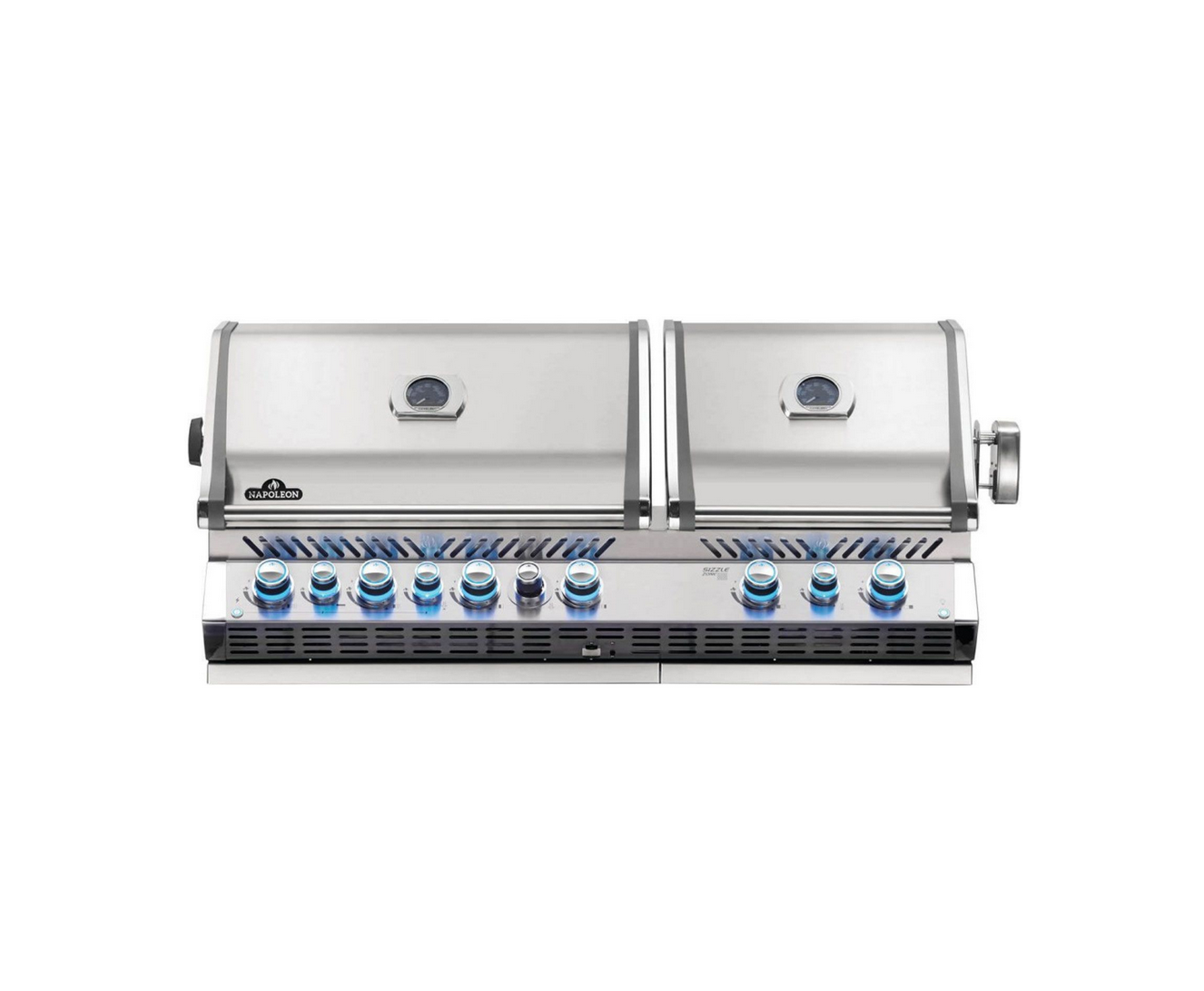 Napoleon Built-in Prestige PRO™ 825 Propane Gas Grill Head with Infrared Bottom and Rear Burner - BIPRO825RBIPSS-3