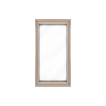 PROSAUNAS Standard Framed Dual Pane Clear Glass Sauna Window, 17-5/8" x 31"