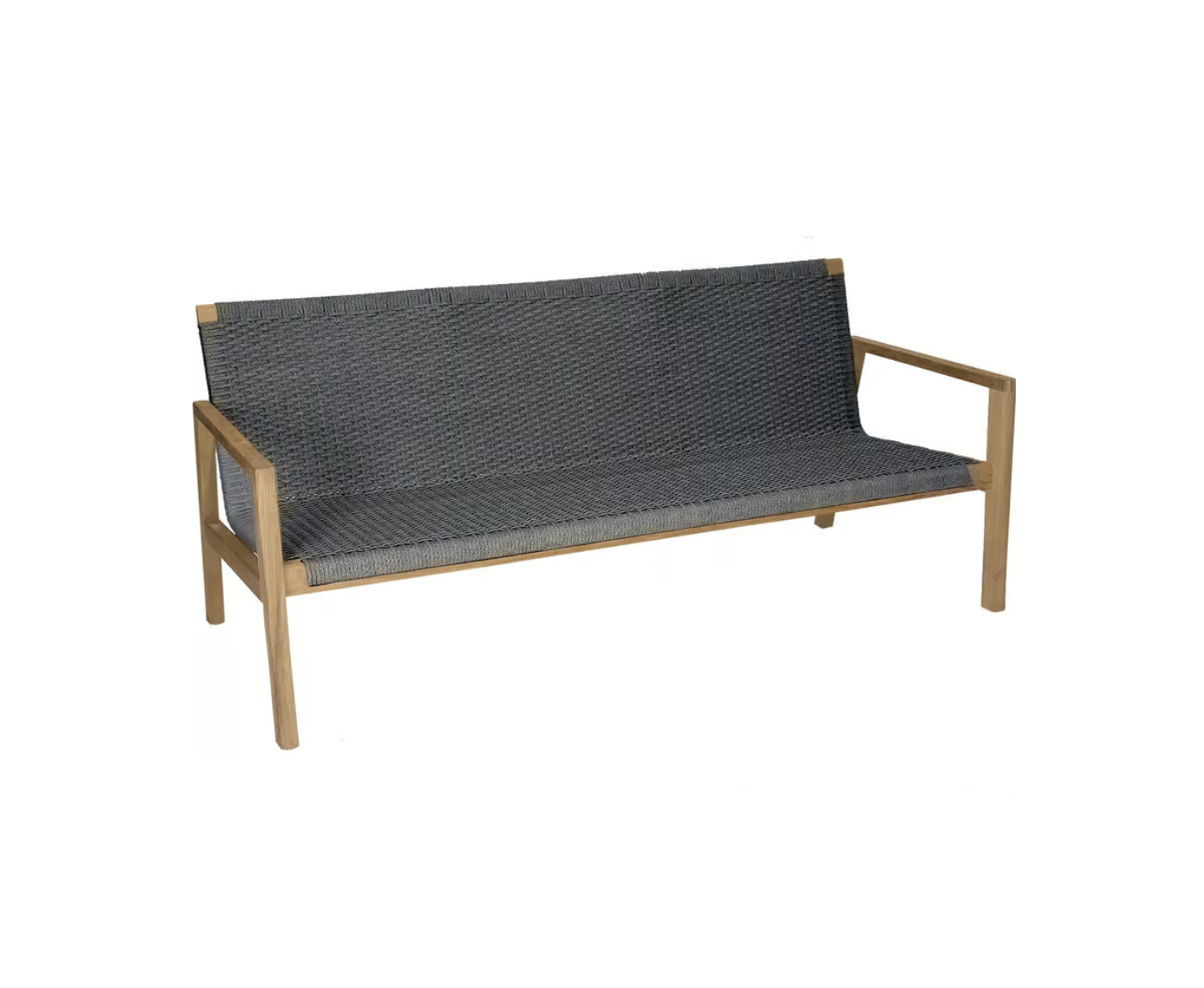 Royal Teak Collection Admiral Sofa - Charcoal - ADS3-G