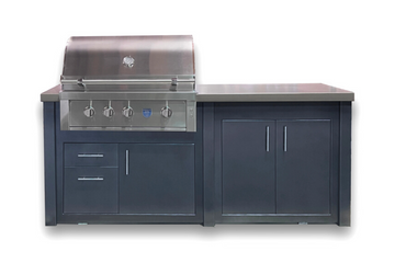 American Made Grills 84-Inch Pre-Fab Island with EST36 Gas Grill (NG/LP)