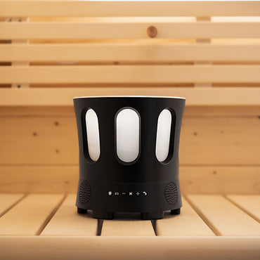 SaunaLife SaunaZone Bluetooth Speaker with LED Sauna Bucket Lights