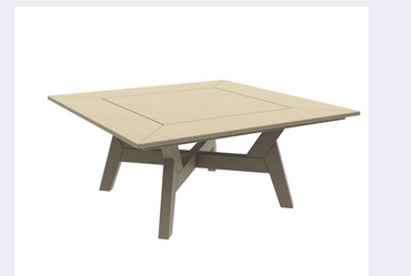 Seaside Casual DEX Square Chat Table - 147