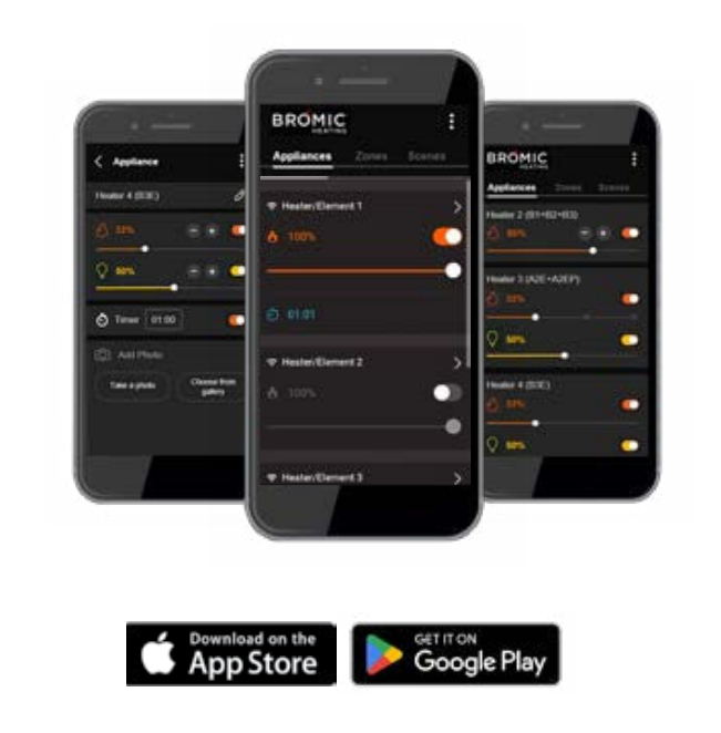 Bromic Heating Affinity Smart-Heat™ Dimmer Controllers, 1 Channel @ 6KW - BH3130061