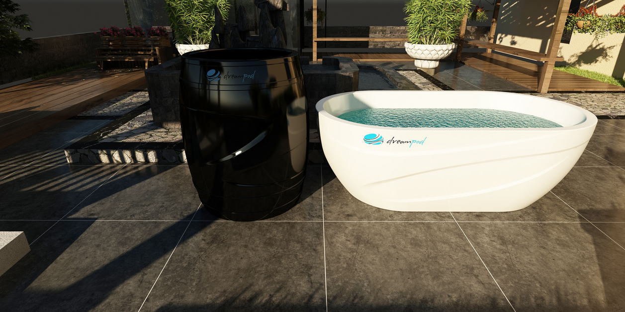 Dreampod Cold Plunge Barrel with Chiller - DPIB103BPE