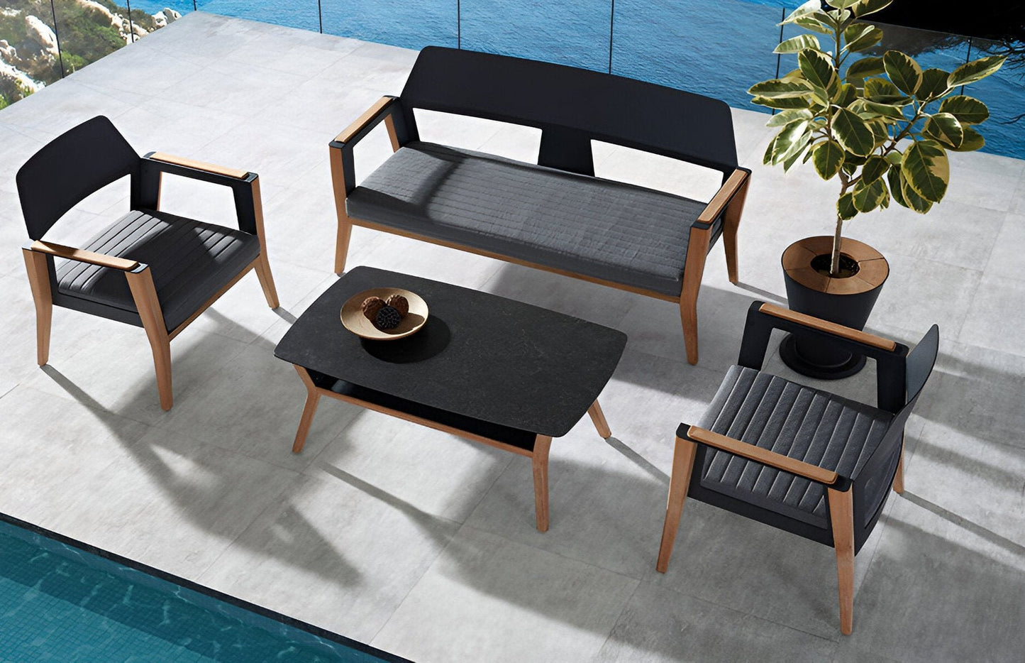 Higold Sheldon Coffee Table - Nero - 204481