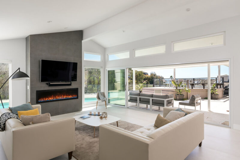Modern Flames 50” Spectrum Slimline Electric Fireplace – SPS-50B