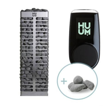 HUUM Steel Series 10.5kW Sauna Heater Package - STEEL 10.5STU Pkg