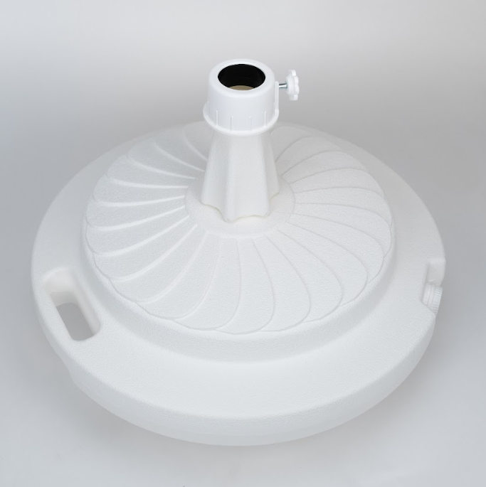 FiberBuilt Champagne Bronze Resin Umbrella Base - RB90C