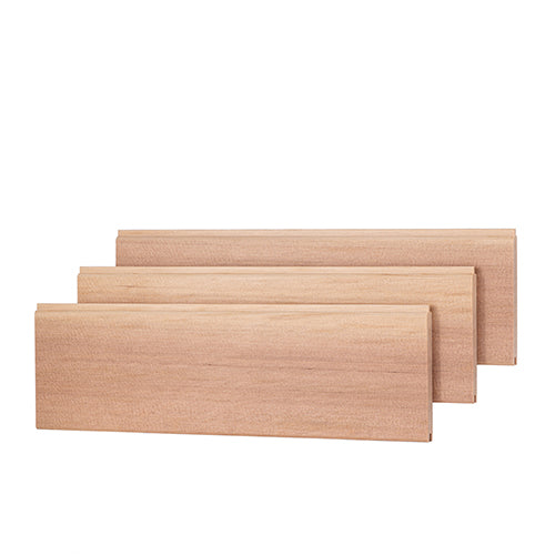 PROSAUNAS Cedar Sauna Wall Cladding 1/2" x 4" Vertical Grain A+ T&G V-Joint