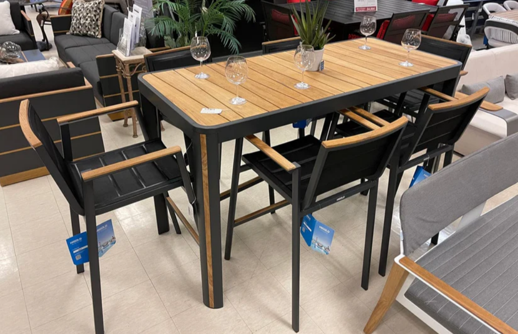 Higold Geneva Bar Dining Set - Nero - 2031111