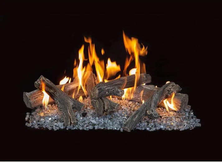 Isokern Isoflames Linear Western Driftwood Log Set, 24" to 96"