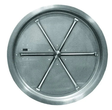 Firegear 33" Round DIP Match Throw Fire Pit- Natural Gas - FPB-33RBS31MT-N