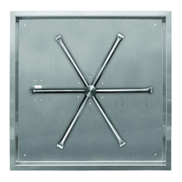 Firegear 32" Square DIP Match Throw Fire Pit - Natural Gas - FPB-32SBS31MT-N