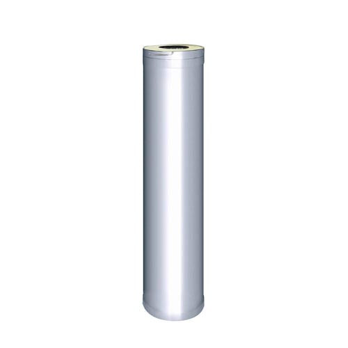Harvia WHP1000 Sauna Wood Stove Chimney Extension, Stainless Steel