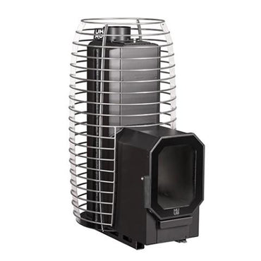 HUUM HIVE Flow Mini LS Wood-Burning Sauna Stove w/ Firebox Extension, 8.5kW